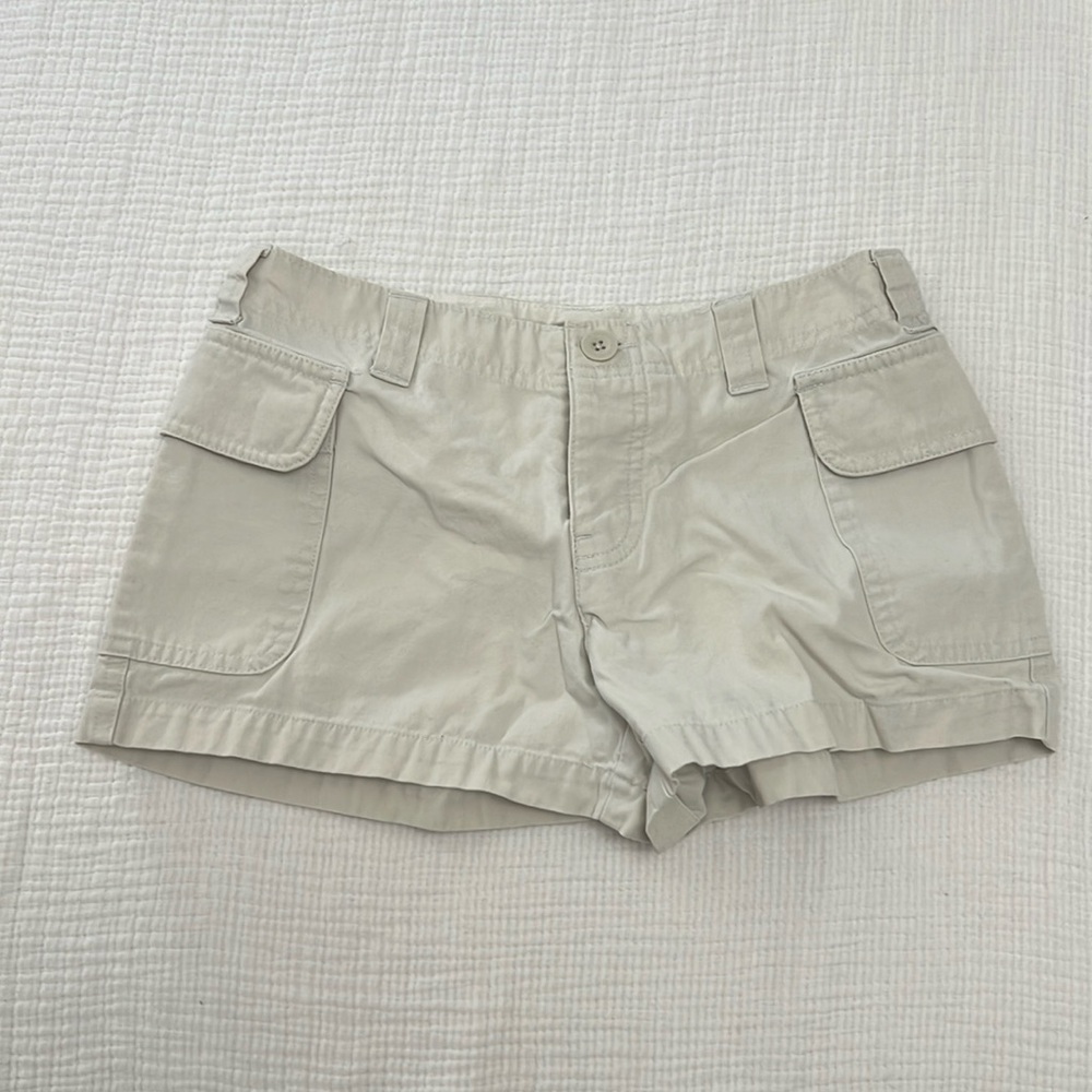 Vintage Old Navy cotton beige shorts size 1